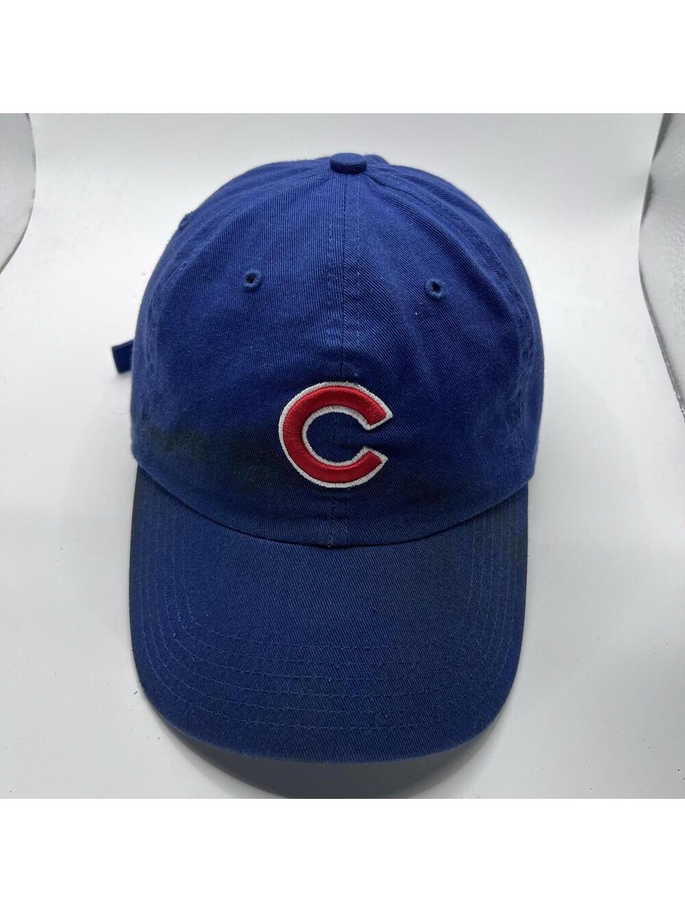 Chicago Cubs Baseball Hat Cap one Size Fits All MLB Genuine Merchandise Blue